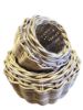Picture of Round basket set of 2 ( low ) PROMO (last items)