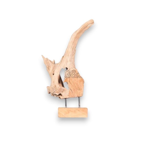 Afbeelding van STATUE "ON STAND" MEDIUM