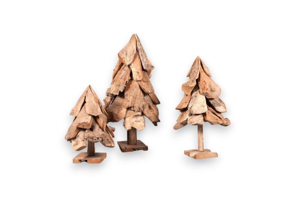 Afbeelding van Kerstbomen (set/3)