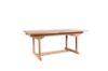 Afbeelding van TAFEL USB - RECHT - Double Ext. 100 x 180/240 cm 