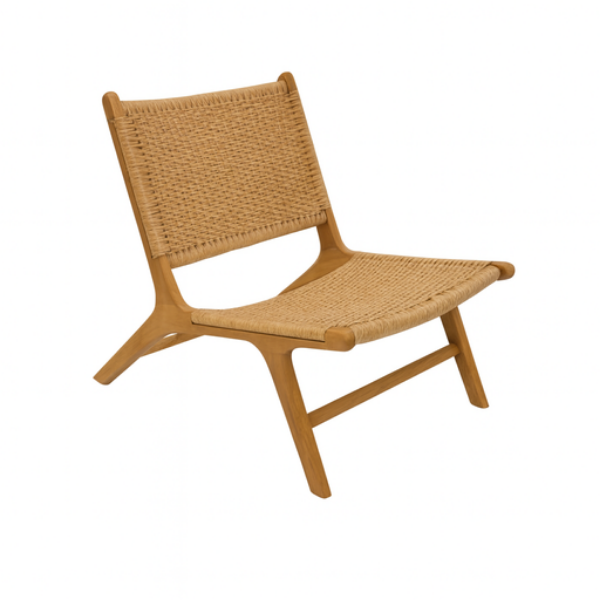Image sur Lounge Chair ( Teak+Leaf )
